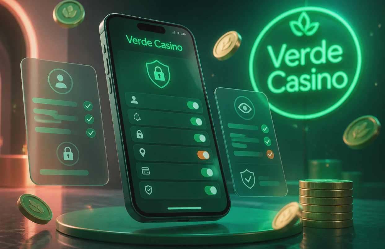 Speler weegt voor- en nadelen af op een casinodashboard op een tablet